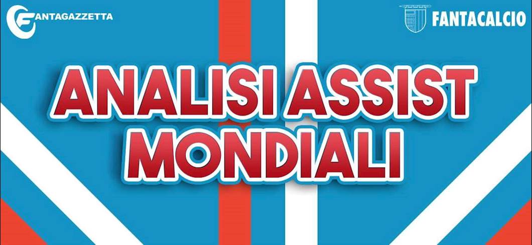 Analisi assist Mondiali (Fantagazzetta) Analisi assist Mondiali (Fantagazzetta)