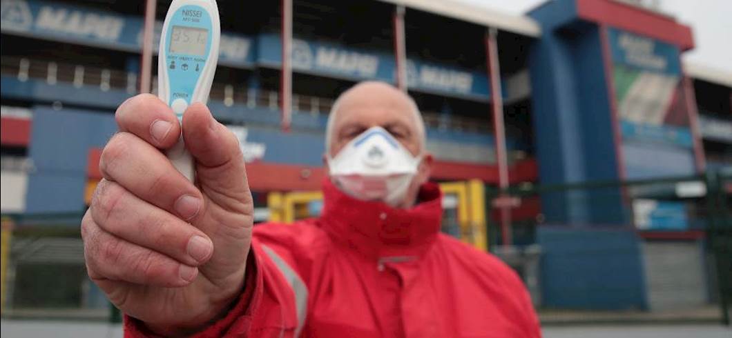 Coronavirus e calcio (Getty Images) Coronavirus e calcio (Getty Images)