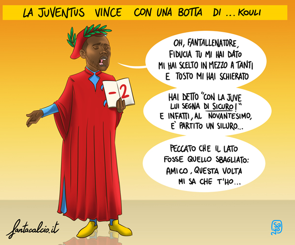 LA VIGNETTA DI FC - Un colpo di Kouli LA VIGNETTA DI FC - Un colpo di Kouli