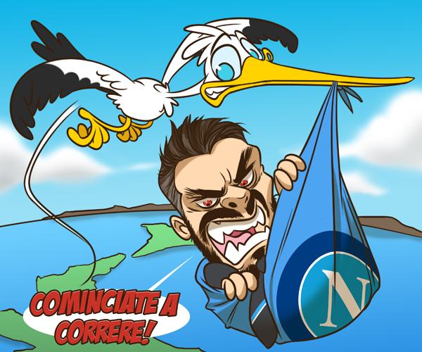 LA VIGNETTA DI FC - Napoli, arriva Gattuso! LA VIGNETTA DI FC - Napoli, arriva Gattuso!