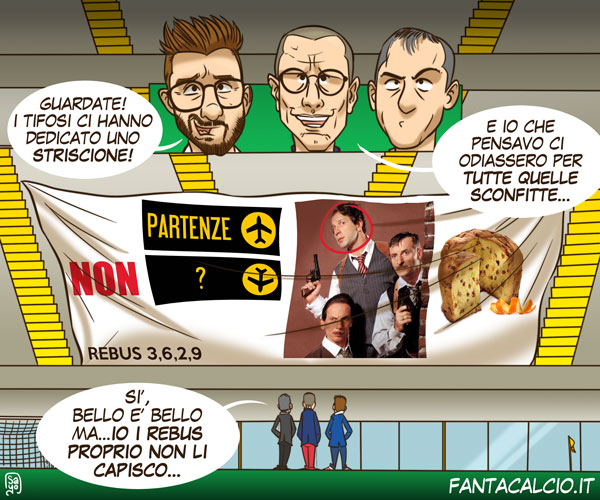 LA VIGNETTA DI FC - Rebus LA VIGNETTA DI FC - Rebus