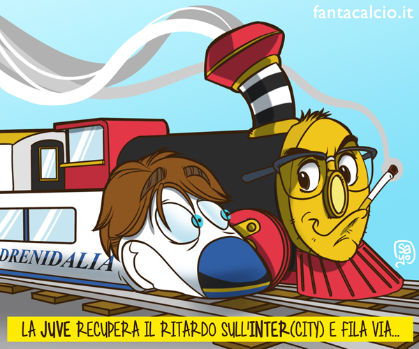 LA VIGNETTA DI FC - Sorpasso ad alta velocità LA VIGNETTA DI FC - Sorpasso ad alta velocità