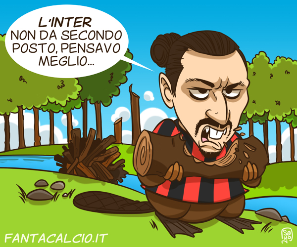 LA VIGNETTA DI FC - Ibra la prende con filosofia LA VIGNETTA DI FC - Ibra la prende con filosofia
