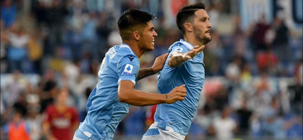 Esultanza Luis Alberto, Lazio-Roma 1-1 (Getty Images) Esultanza Luis Alberto, Lazio-Roma 1-1 (Getty Images)