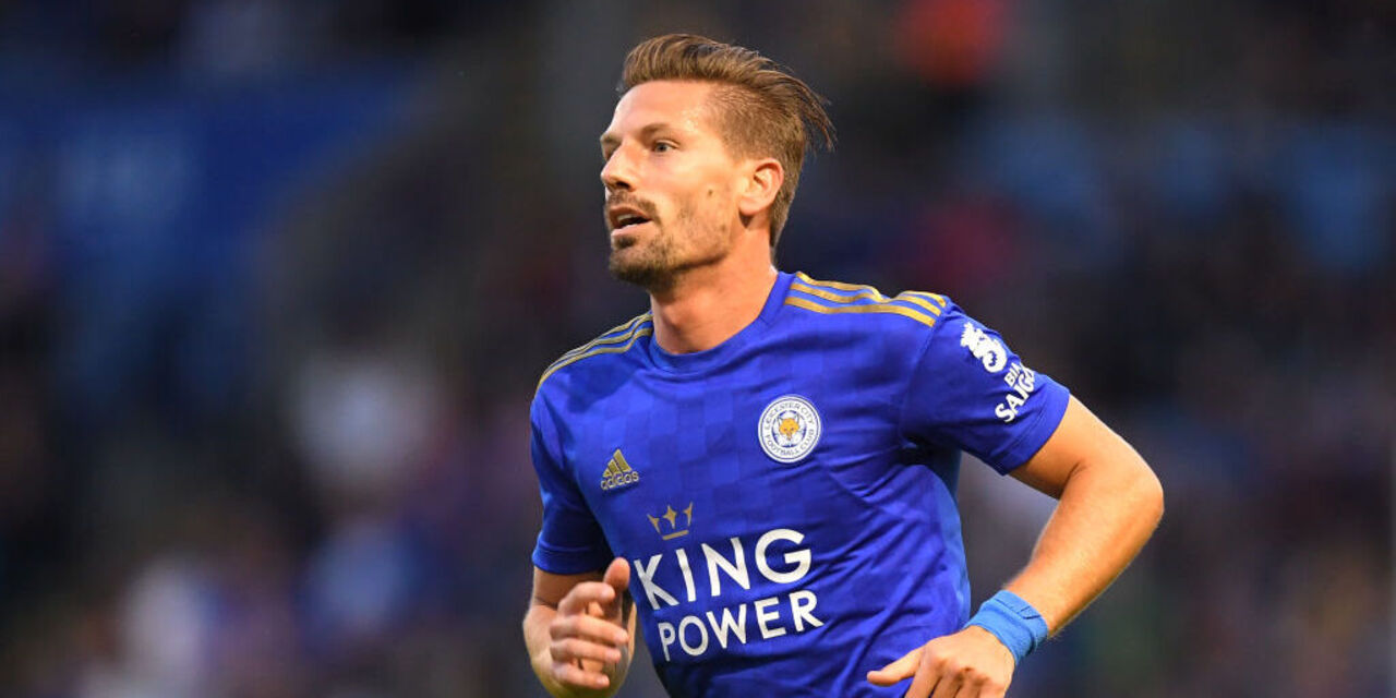 Adrien Silva con la maglia del Leicester City (Getty Images) Adrien Silva con la maglia del Leicester City (Getty Images)