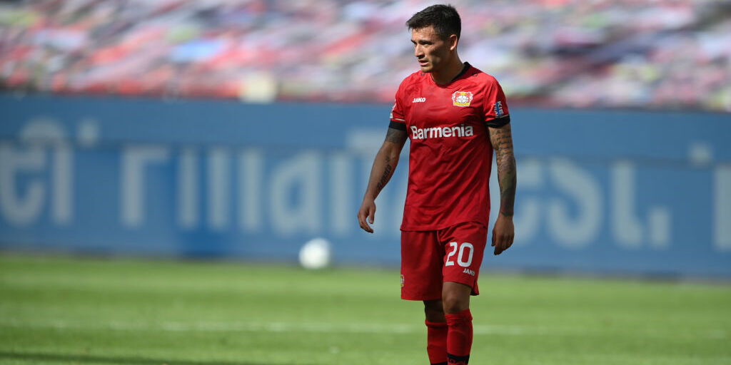 Bayer Leverkusen, Aranguiz salta i quarti con l\'Inter: "Non sapevo della diffida" (Getty Images) Bayer Leverkusen, Aranguiz salta i quarti con l\'Inter: "Non sapevo della diffida" (Getty Images)
