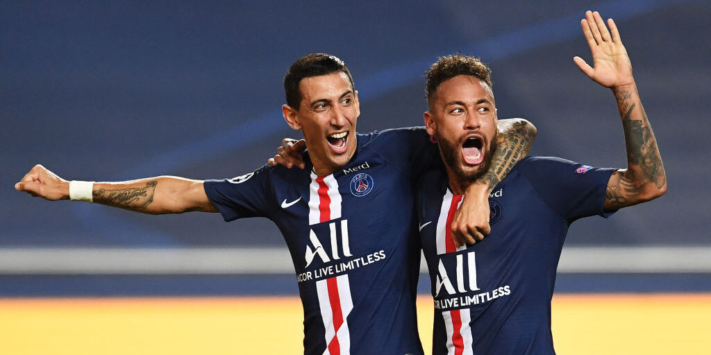 Di Maria e Neymar (Getty Images) Di Maria e Neymar (Getty Images)