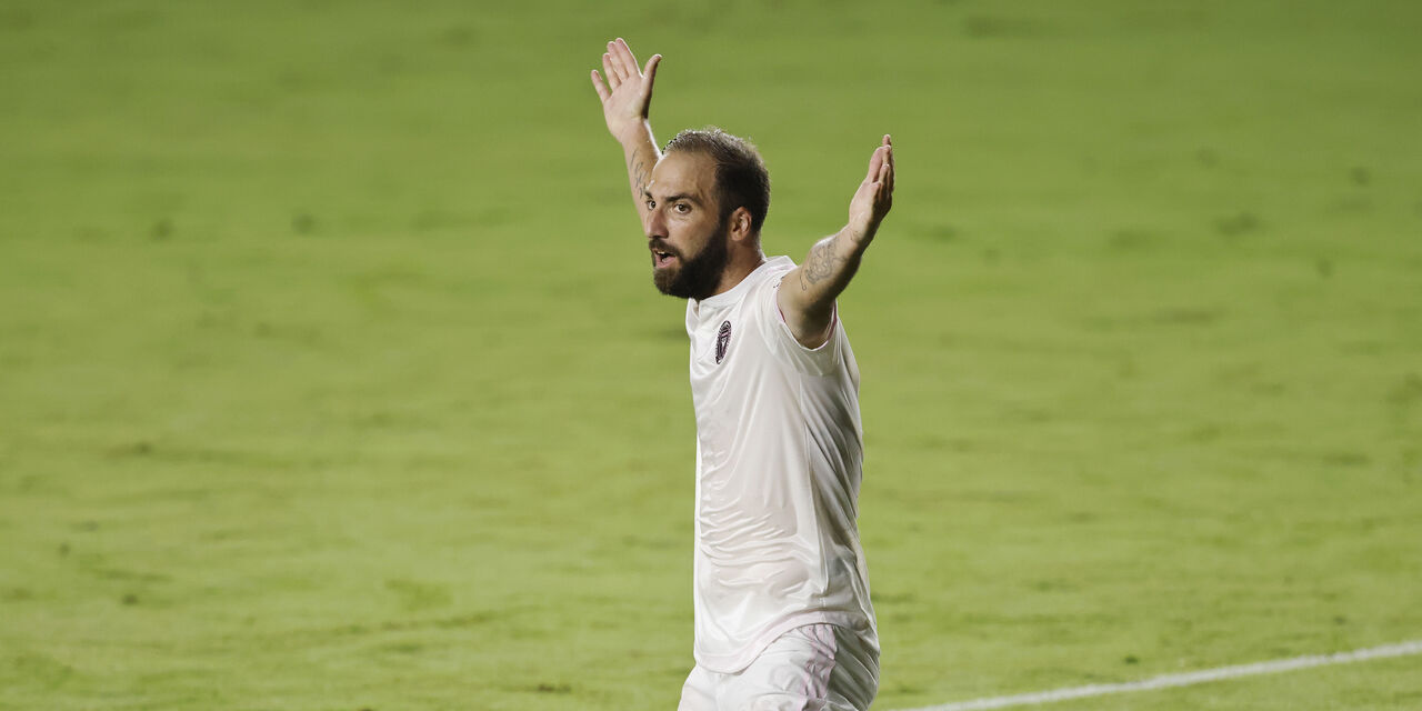 Higuain, il primo gol in MLS è su punizione: mai in gol così in Europa (Getty Images) Higuain, il primo gol in MLS è su punizione: mai in gol così in Europa (Getty Images)