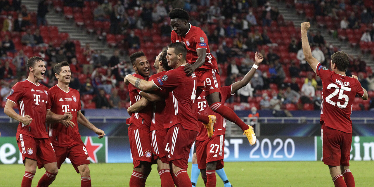 Supercoppa Europea, festa Bayern Monaco ai supplementari sul Siviglia (Getty Images) Supercoppa Europea, festa Bayern Monaco ai supplementari sul Siviglia (Getty Images)