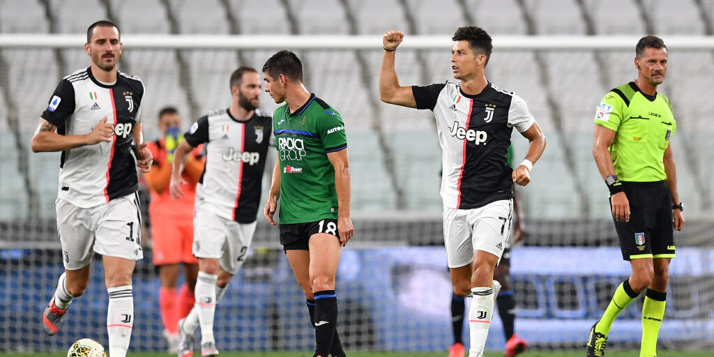 Cristiano Ronaldo esulta dopo la rete del definitivo 2-2 (Getty Images) Cristiano Ronaldo esulta dopo la rete del definitivo 2-2 (Getty Images)