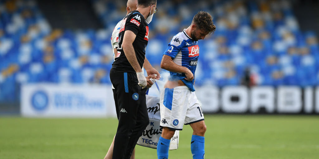 Napoli, Mertens non al meglio (Getty Images) Napoli, Mertens non al meglio (Getty Images)