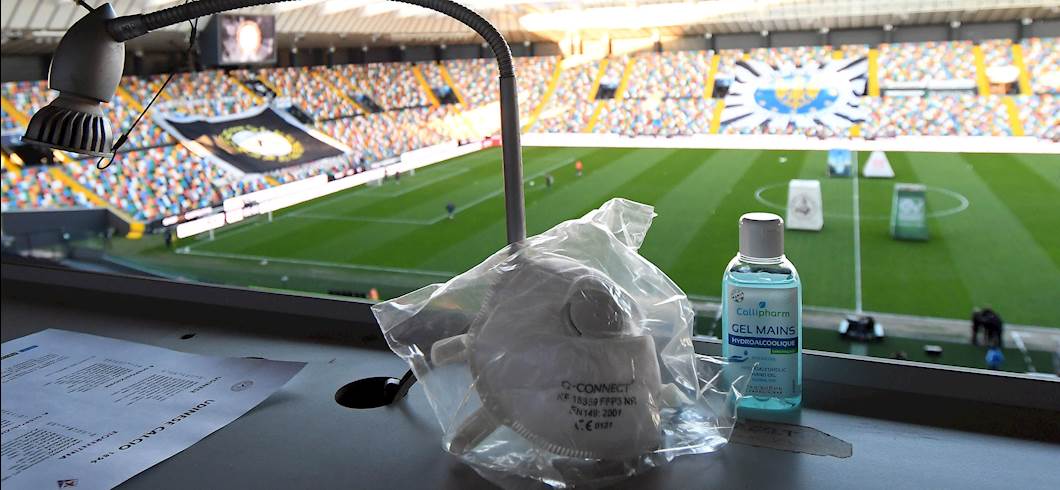 Calcio ai tempi del Covid (Getty Images) Calcio ai tempi del Covid (Getty Images)