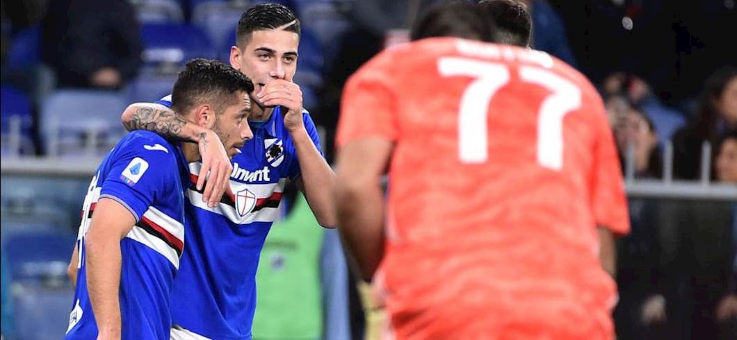 Sampdoria, Depaoli in gruppo (getty images) Sampdoria, Depaoli in gruppo (getty images)