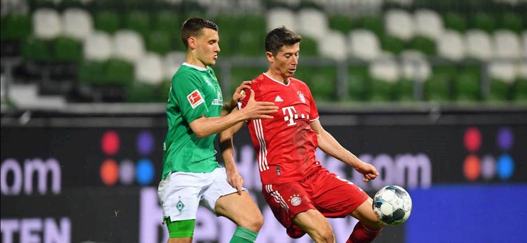 Bundesliga, il Bayern è campione! Decisivo il gol di Lewandowski (Getty Images) Bundesliga, il Bayern è campione! Decisivo il gol di Lewandowski (Getty Images)