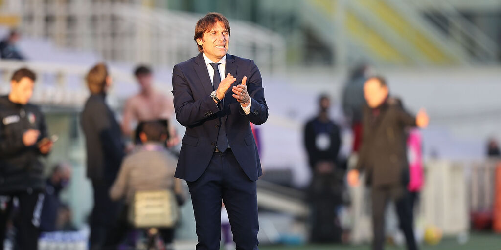 Inter-Juventus, la conferenza di Conte (Getty Images) Inter-Juventus, la conferenza di Conte (Getty Images)