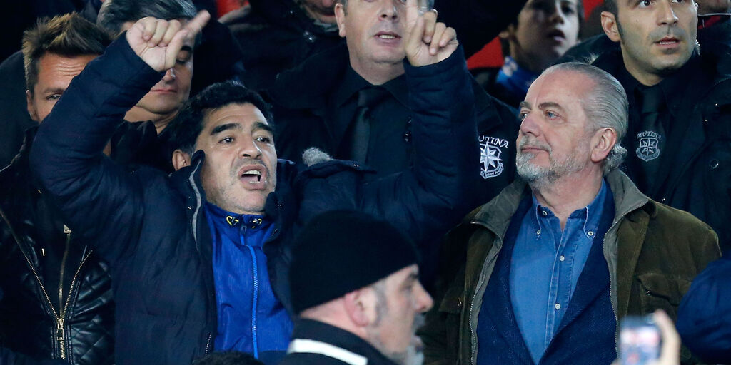 San Paolo intitolato a Maradona, il parere di De Laurentiis (Getty Images) San Paolo intitolato a Maradona, il parere di De Laurentiis (Getty Images)
