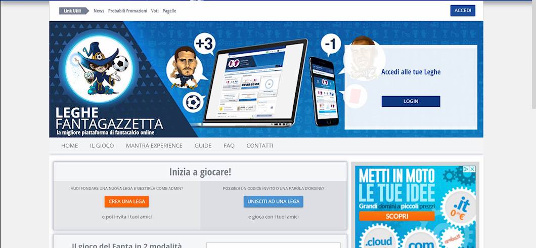 APP LEGHE FANTAGAZZETTA SCARICA