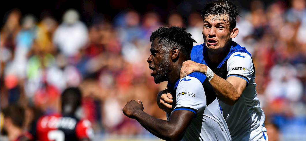 Esultanza Duvan Zapata, Genoa-Atalanta 1-2 (Getty) Esultanza Duvan Zapata, Genoa-Atalanta 1-2 (Getty)