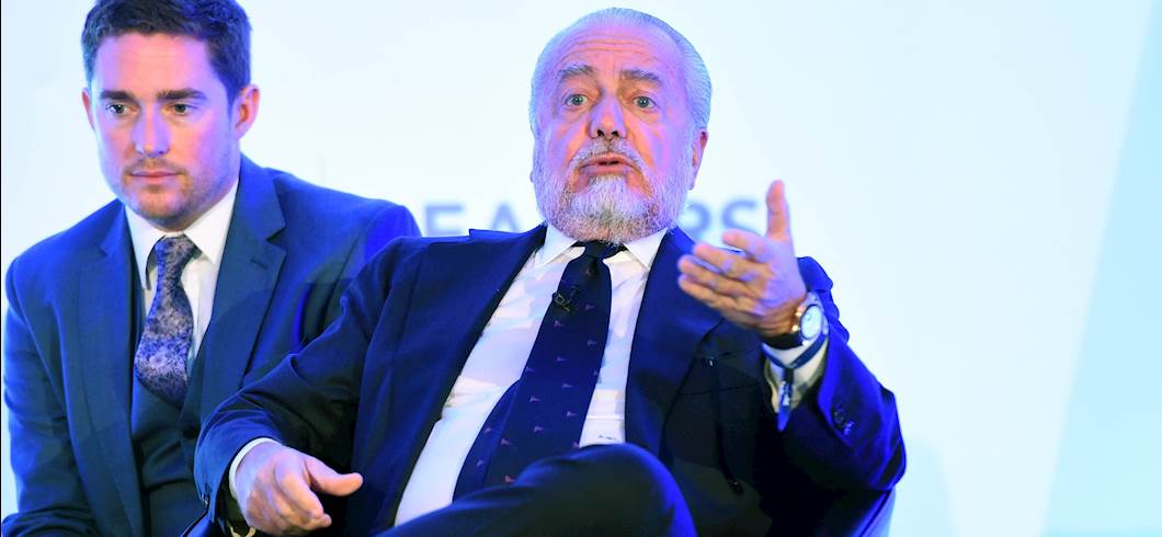 Napoli, De Laurentiis (Getty Images) Napoli, De Laurentiis (Getty Images)