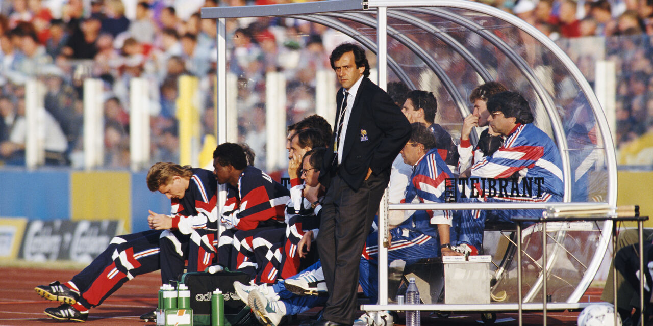 La Francia negli anni 90 guidata da Platini (getty) La Francia negli anni 90 guidata da Platini (getty)