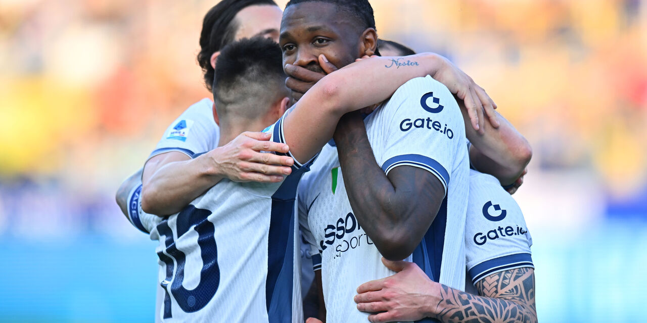 Inter team in action