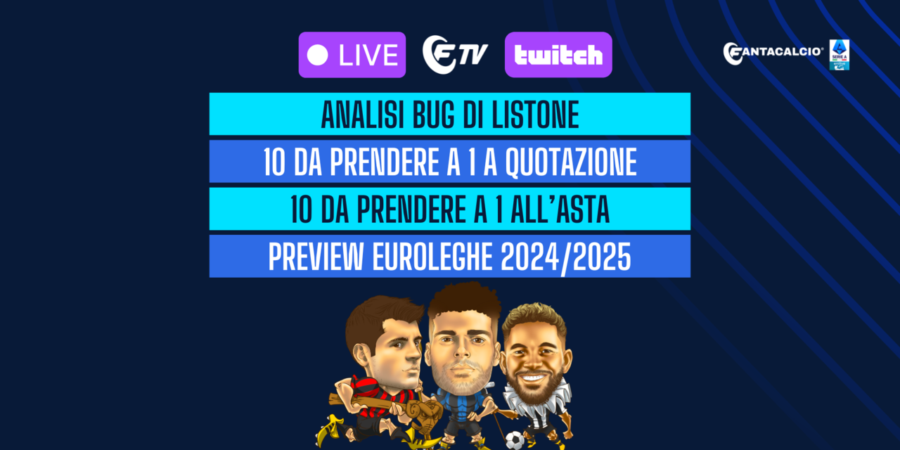 listone leghe fantacalcio 25 26