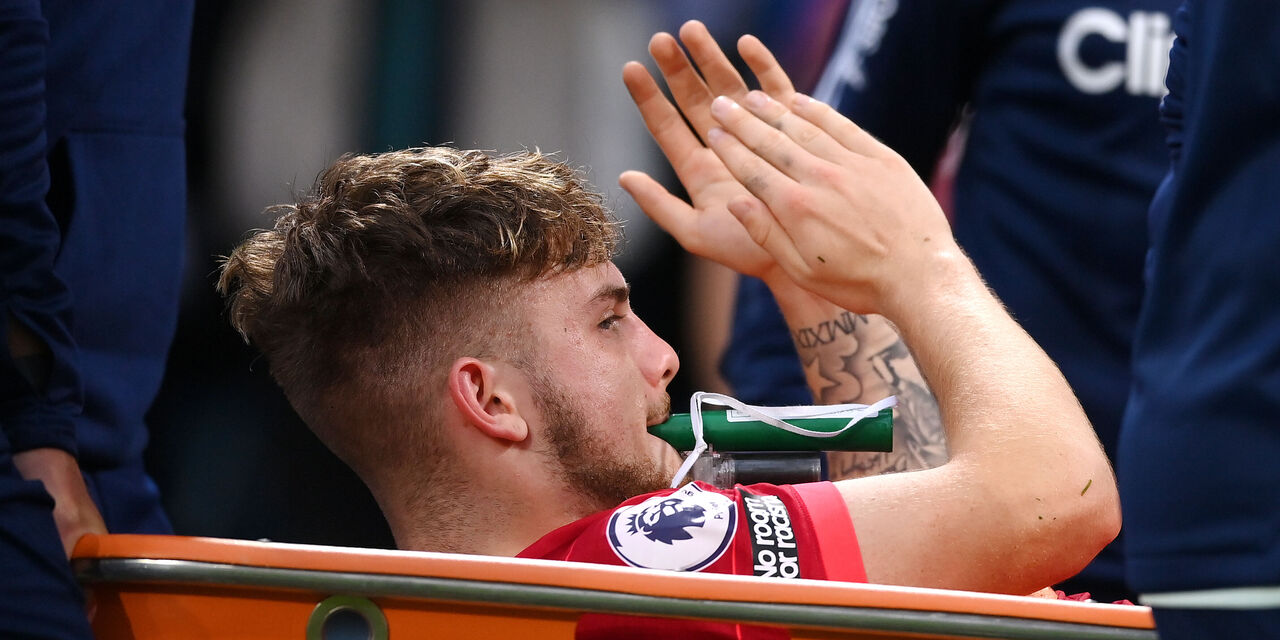 Liverpool, grave infortunio alla caviglia per Elliott (Getty Images) Liverpool, grave infortunio alla caviglia per Elliott (Getty Images)