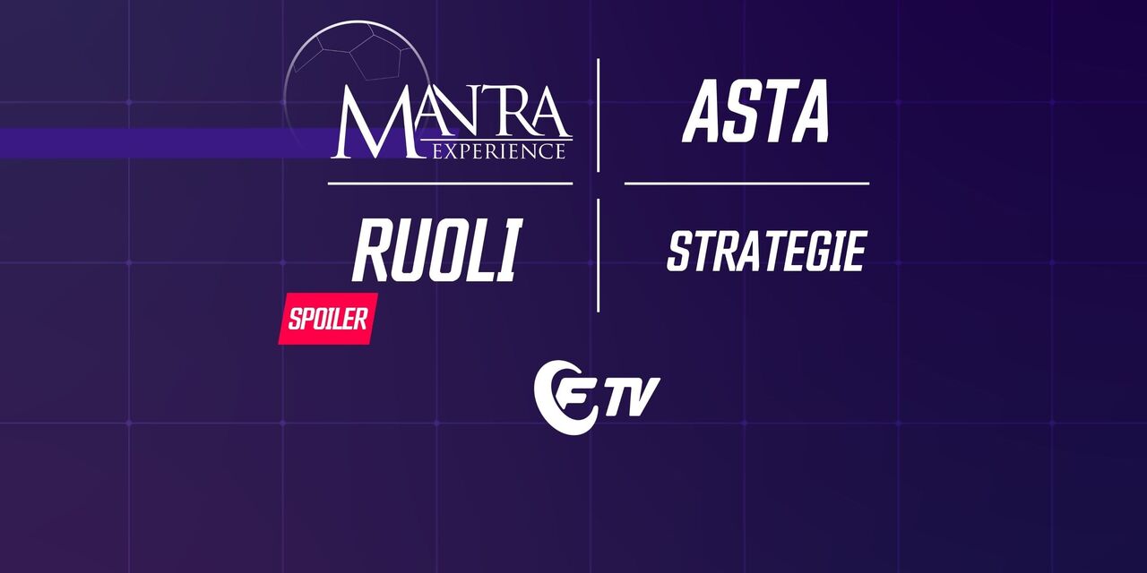 LIVE! Speciale Asta Fantacalcio Mantra: modalità, strategie e...spoiler sui ruoli 22/23 | Fantacalcio TV LIVE! Speciale Asta Fantacalcio Mantra: modalità, strategie e...spoiler sui ruoli 22/23 | Fantacalcio TV