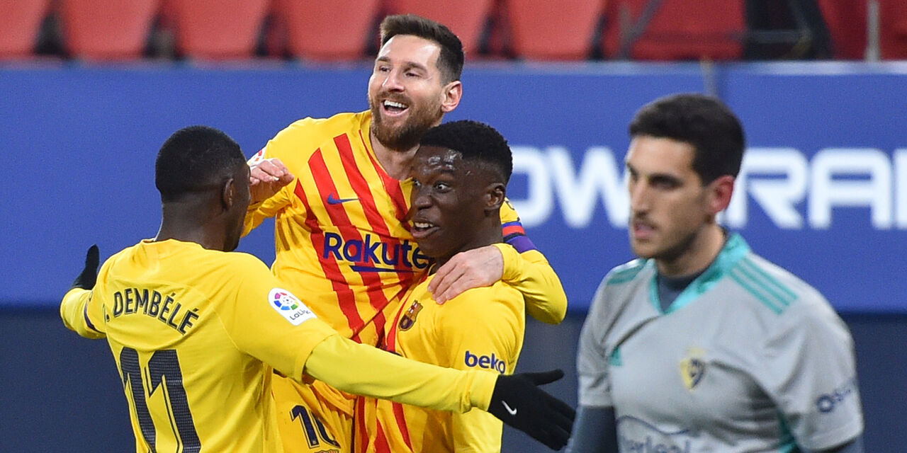 Liga, il Barcellona non sbaglia in attesa del derby di Madrid (Getty Images) Liga, il Barcellona non sbaglia in attesa del derby di Madrid (Getty Images)