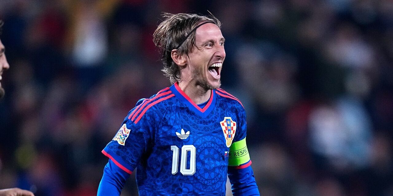 Luka Modric becomes Croatia’s oldest international goalscorer