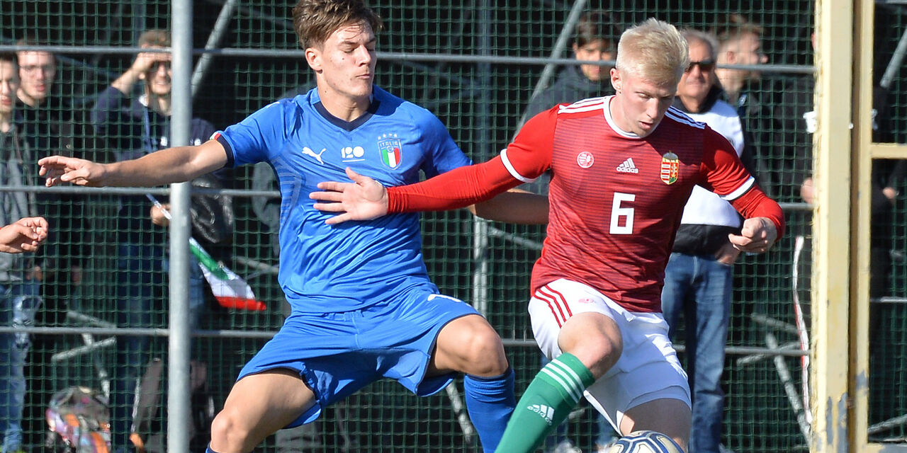 Pompetti in azione nell\'Italia under 19 (getty) Pompetti in azione nell\'Italia under 19 (getty)