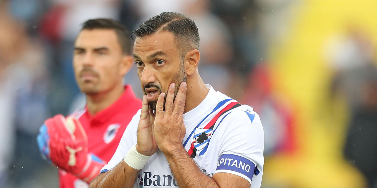 Sampdoria in ansia per Quagliarella, D\'Aversa minimizza: "Sa fare gol" (Getty Images) Sampdoria in ansia per Quagliarella, D\'Aversa minimizza: "Sa fare gol" (Getty Images)