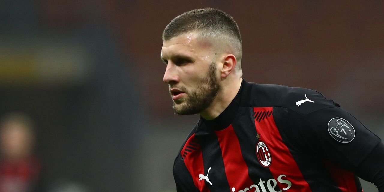 Milan, Rebic in tribuna contro l\'Atalanta (Getty Images) Milan, Rebic in tribuna contro l\'Atalanta (Getty Images)