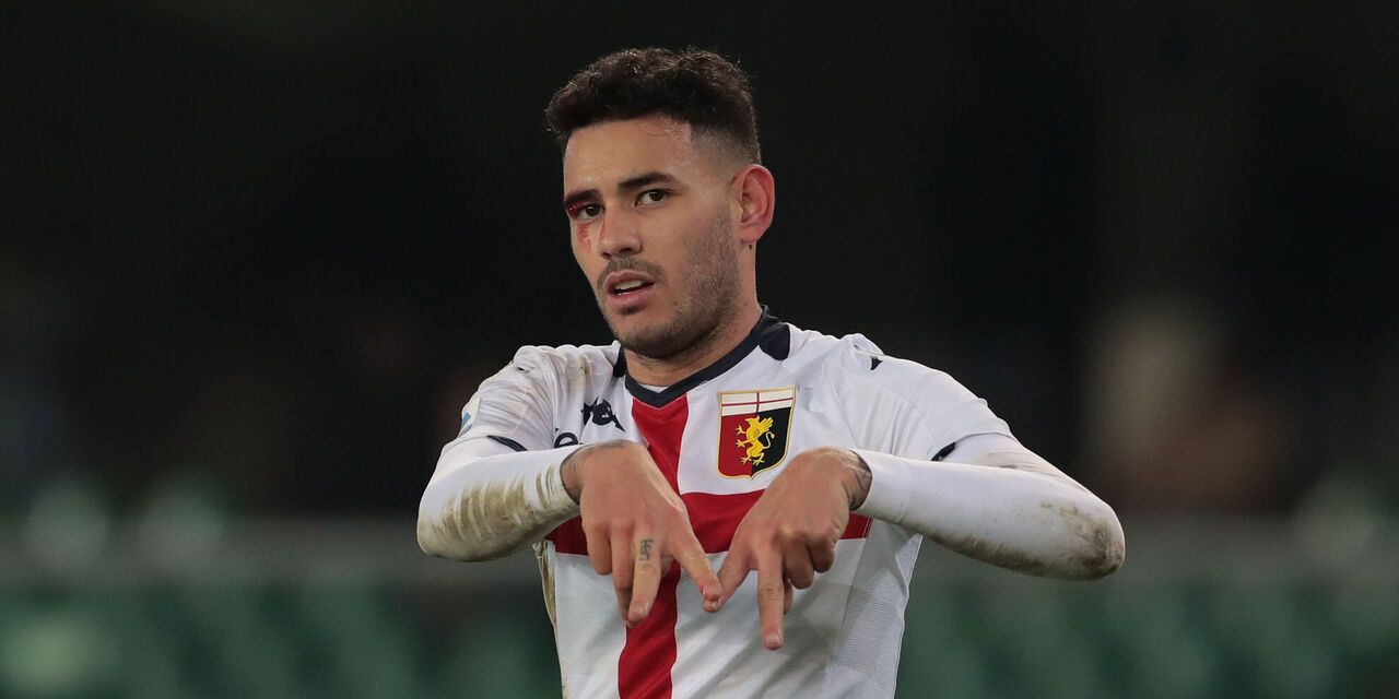 ?Antonio Sanabria con la maglia del Genoa (Getty Images) ?Antonio Sanabria con la maglia del Genoa (Getty Images)