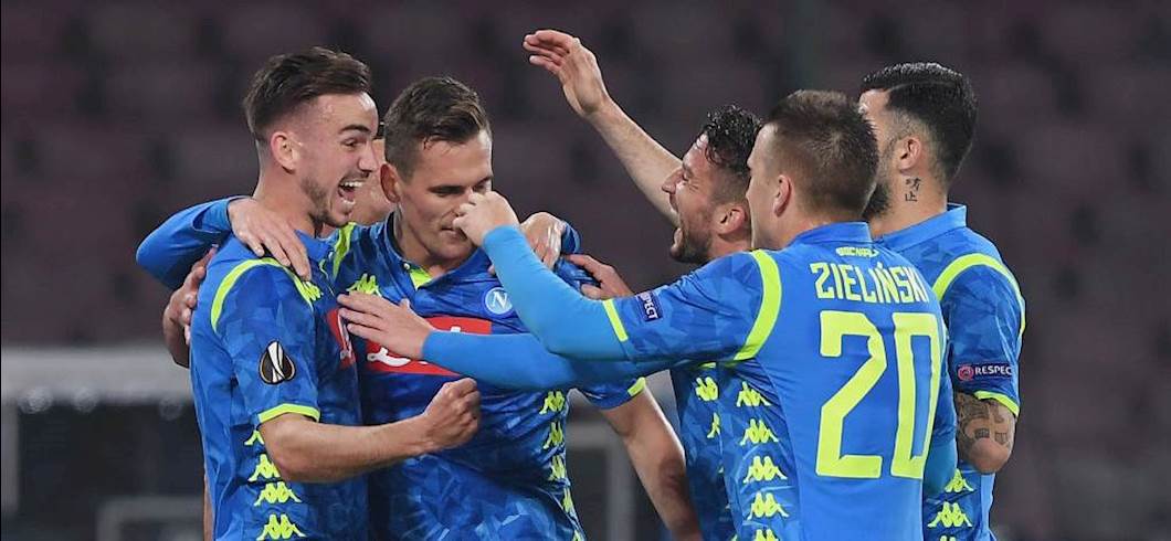 Copertina: Europa League, il Napoli prenota già i quarti: tris al Salisburgo nel segno di Milik