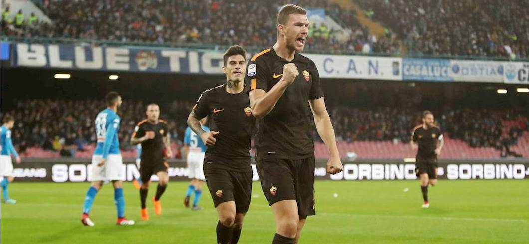 Copertina: Roma-Sassuolo, salgono le quotazioni di Dzeko e Perotti. Rischio turn-over per Fazio
