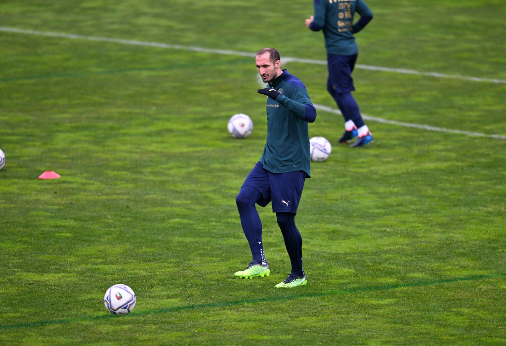Italia-Macedonia, parla Giorgio Chiellini (Getty Images)