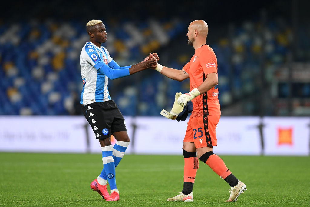 Reina e Osimhen (Getty)