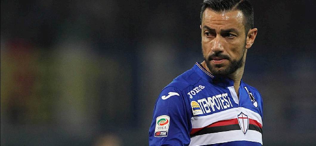 Copertina: Sampdoria: Quagliarella ha chiesto il cambio per problema muscolare