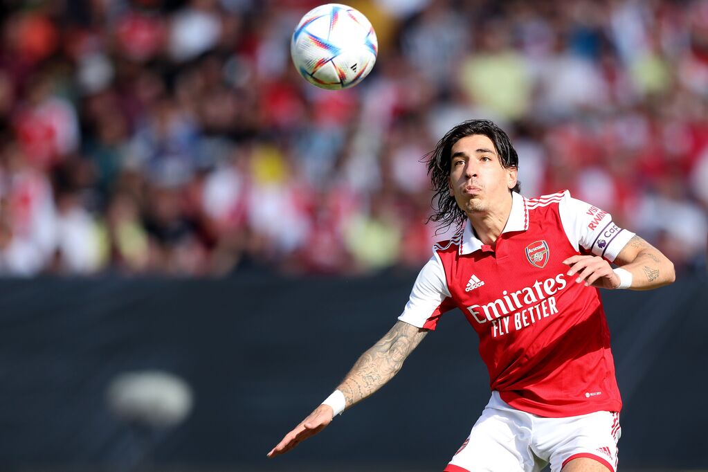 Udinese, Bellerin con la maglia dell'Arsenal (Getty)