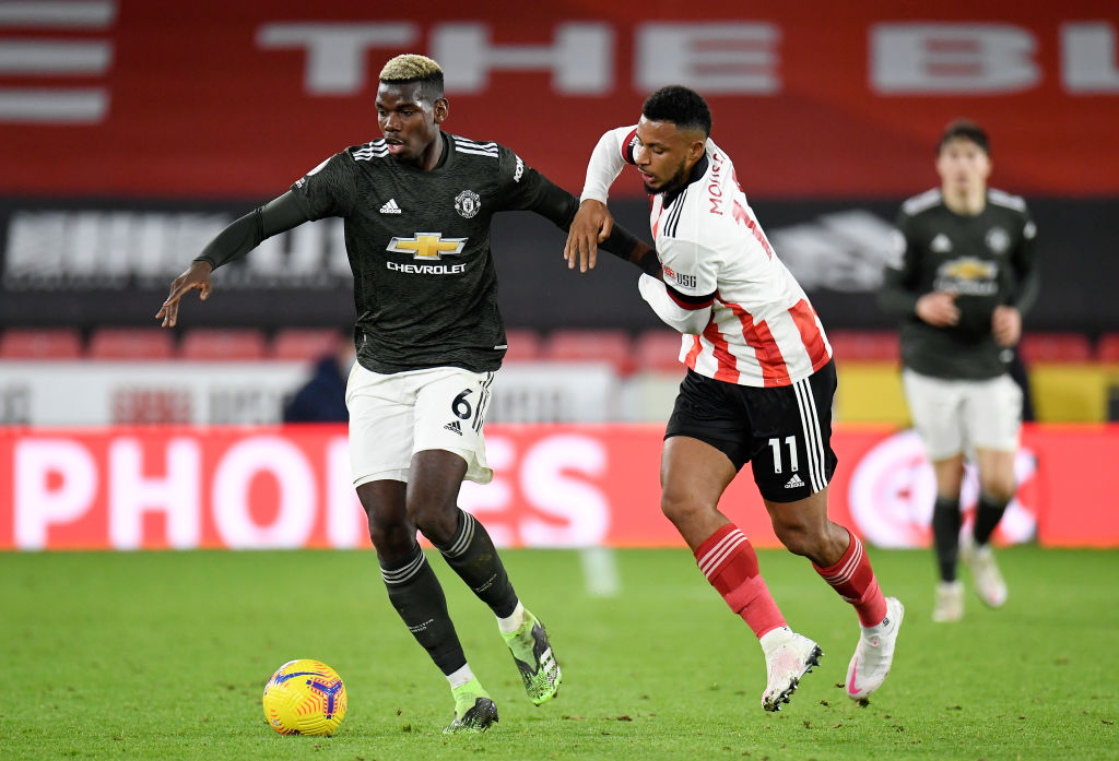 Lys Mousset in azione contro Paul Pogba (Getty Images)