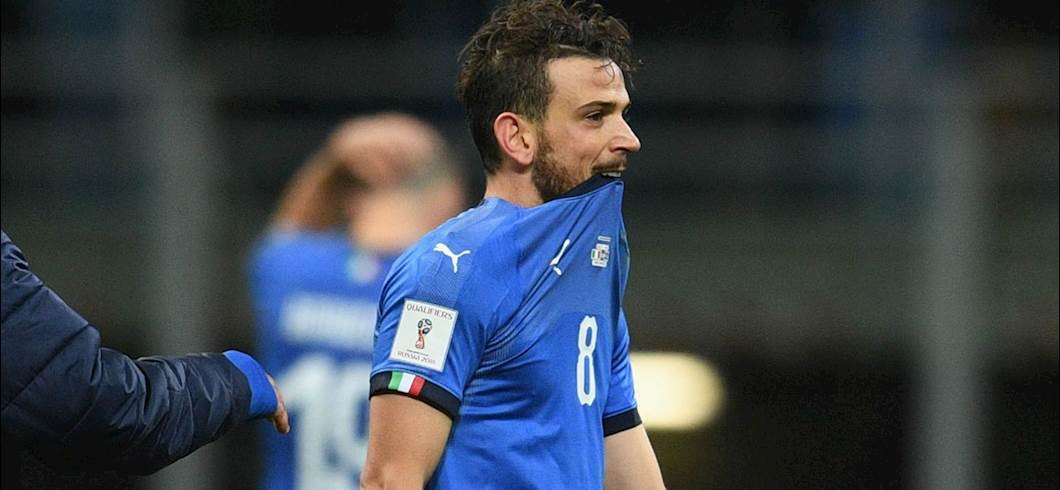Copertina: Da Florenzi a Bonucci, da Marchisio a Verratti: l'eliminazione contro la Svezia ha bruciato due generazioni