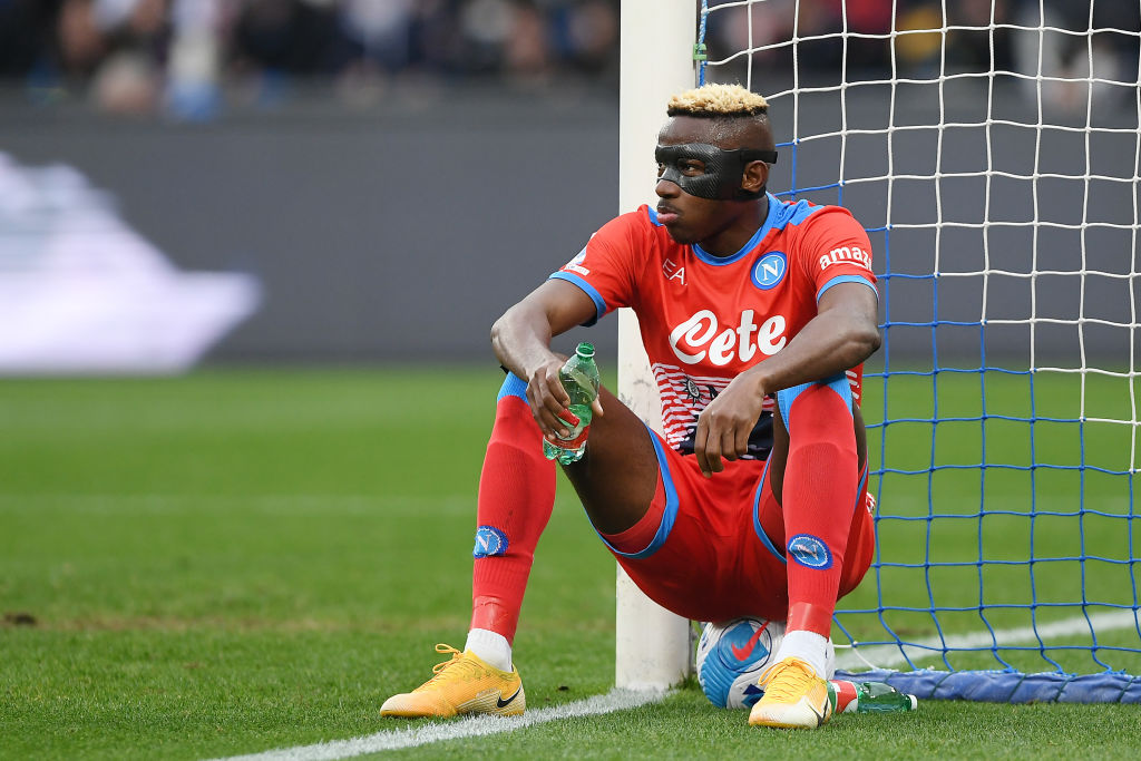 Le ultime in casa Napoli sulle condizioni di Victor Osimhen (Getty Images)