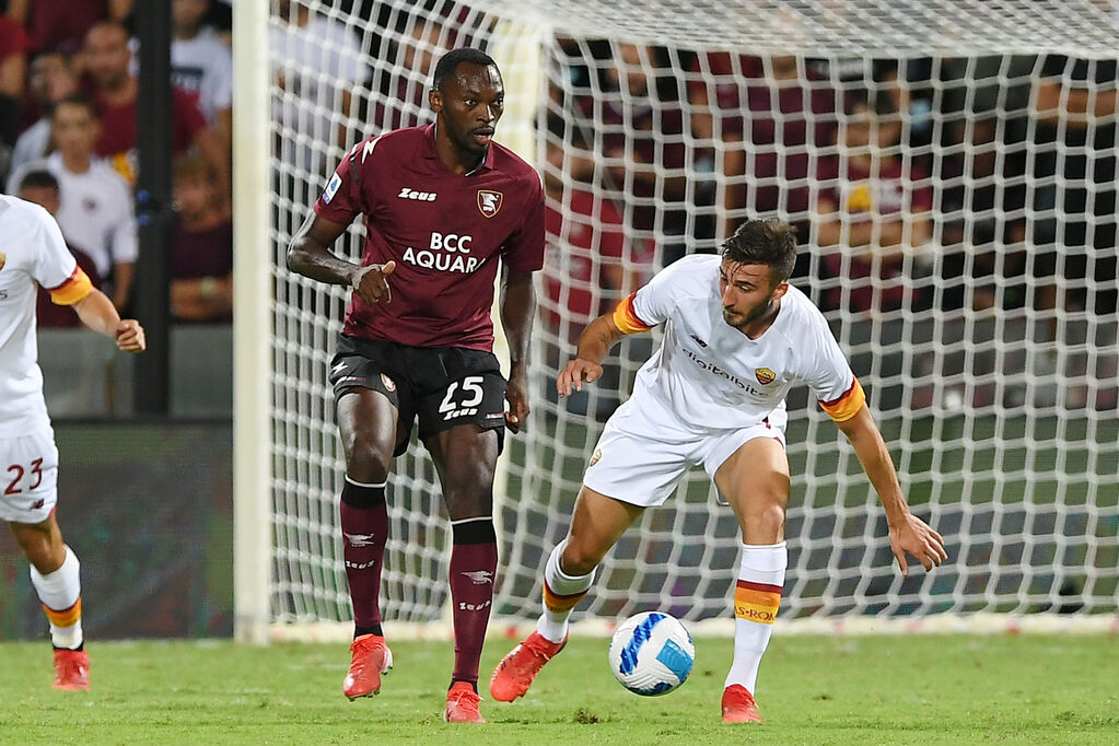 Nigeria, Simy in azione con la maglia della Salernitana (Getty)