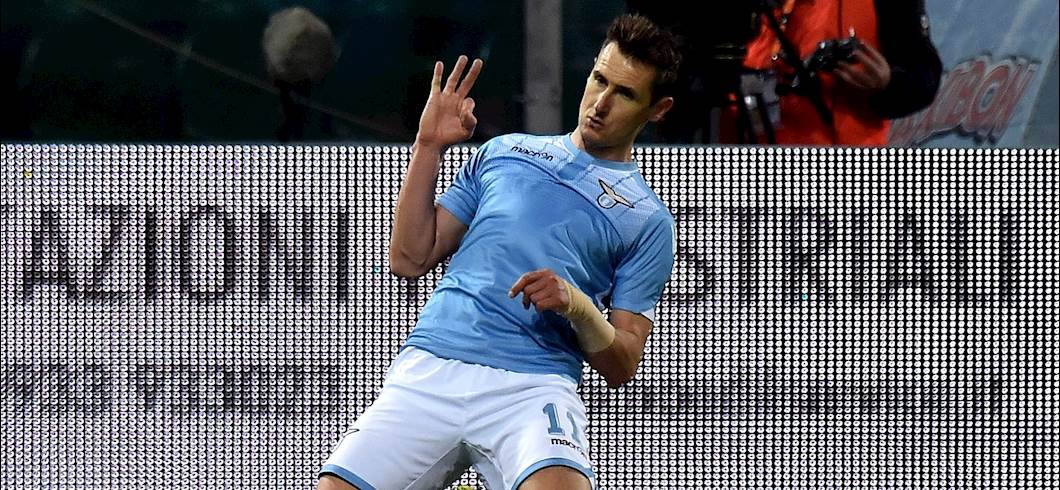 Copertina: Due di Klose e uno di Anderson, la Lazio di Inzaghi spacca il Palermo