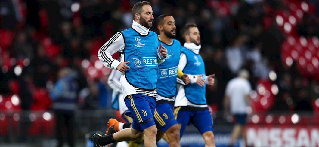 Copertina: UCL, Tottenham-Juventus, le formazioni ufficiali: Allegri riparte da Higuain, tridente con Douglas Costa