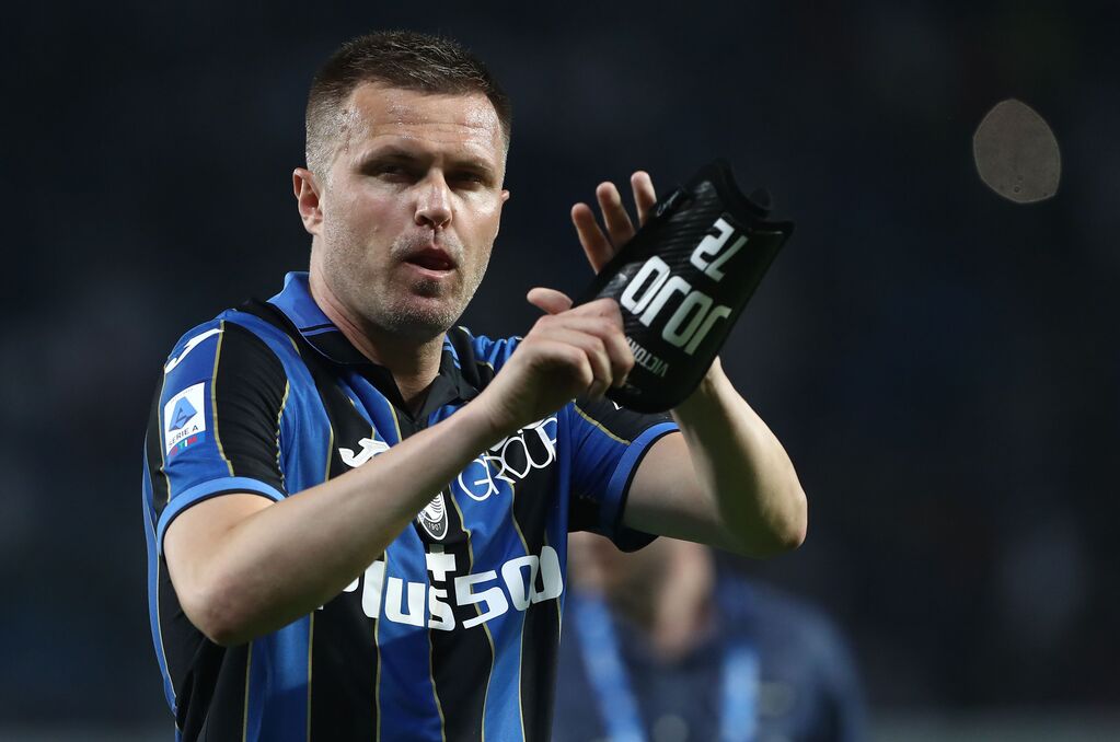 Atalanta, Ilicic applaude il pubblico (Getty)