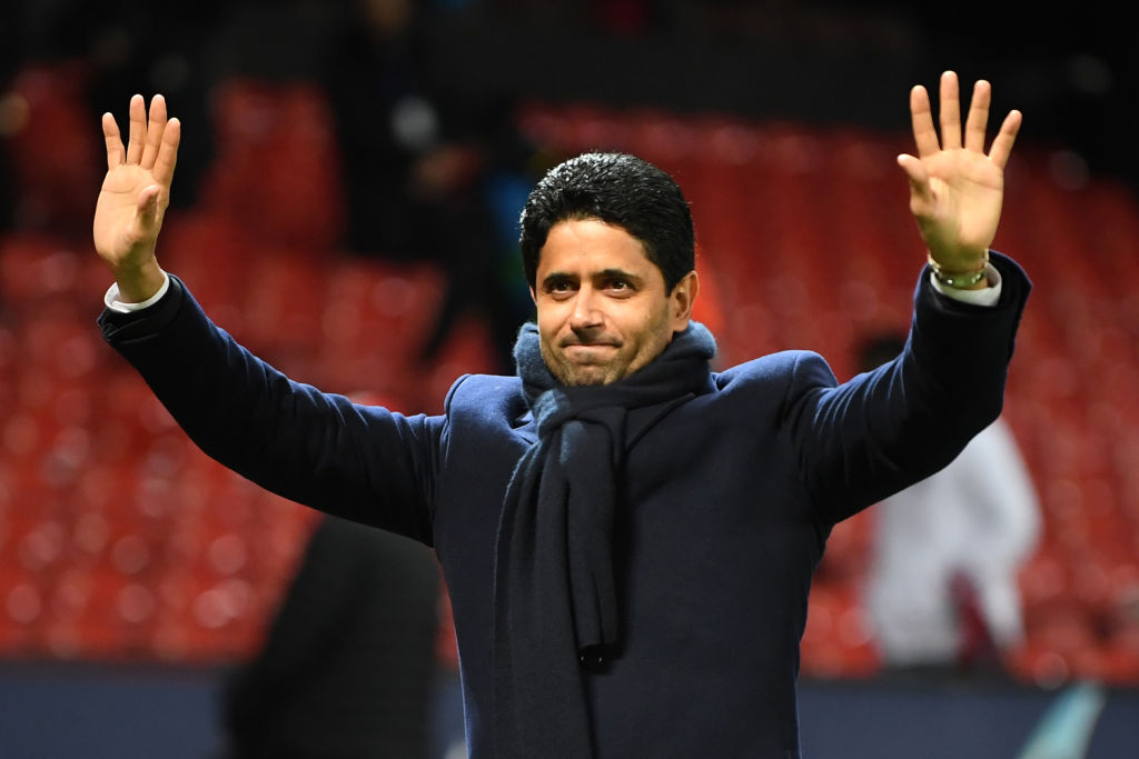 Nasser Al-Khelaifi, presidente Psg, attacca il Real Madrid (Getty Images)