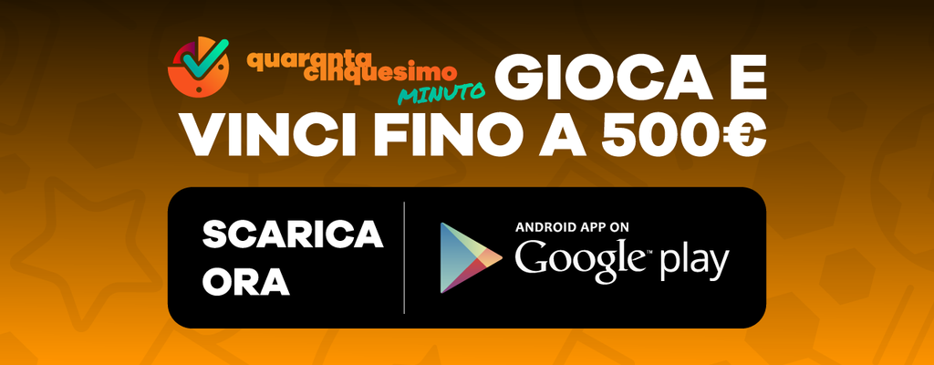 CLICCA, SCARICA L'APP PER ANDROID, GIOCA E....VINCI!