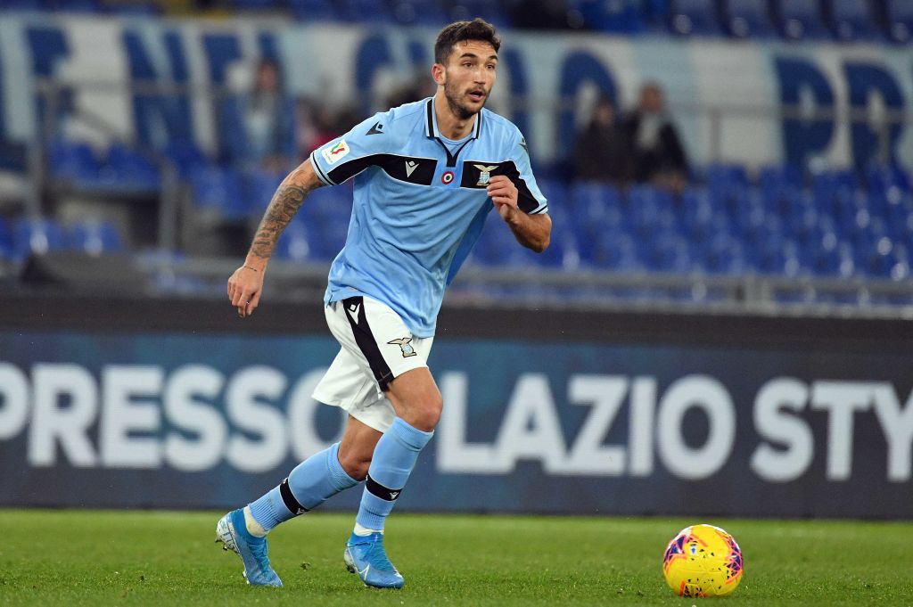 Cataldi in conferenza stampa alla vigilia di Napoli-Lazio (Getty Images)